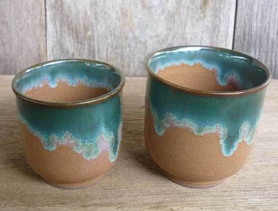 Japanese Ceramics, Tea Cup, Bowl, Set Of 2 Cups, Chawan, Matcha Handmade Serving Ceremony, Made in Japan