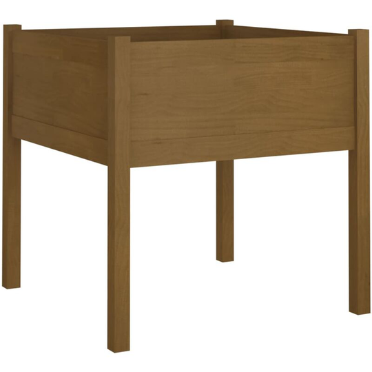 Vidaxl - Garden Planter Honey Brown 70x70x70 cm Solid Pinewood Brown