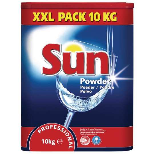 SUN - Professional Dishwasher Detergent Powder 10kg - FB603