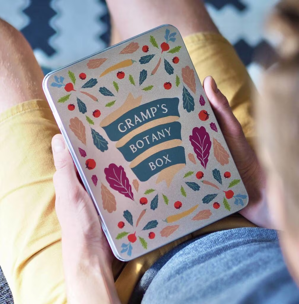 Personalised Garden Seed Storage Tin - Organiser Gifts For Gardeners Mothers Day Gift