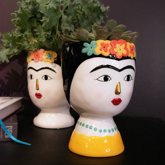 Frida Face Vase Planter