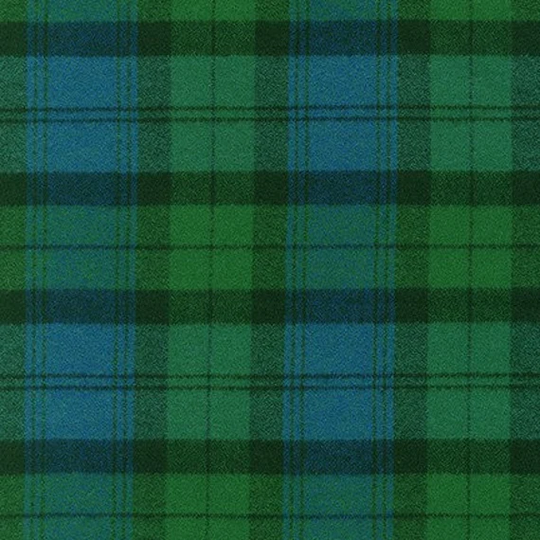 Organic Flannel, Srkf-20524-372 Bluegrass From Mammoth Collection, Plaid Flannel, Apparel Fabric, Fabric By Yards, Robert Kaufman