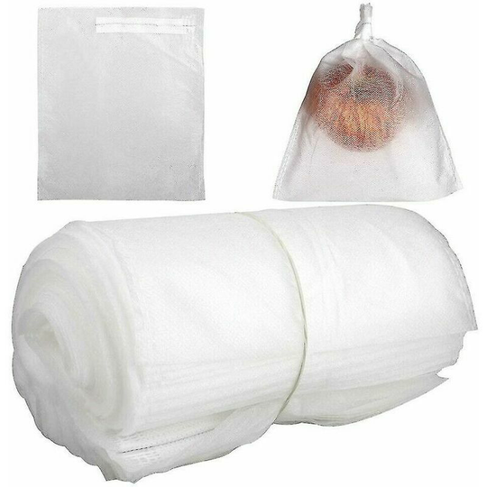 100 Pieces Garden Plant Fruit Cover Protection Mesh Bag Anti-Insect_ (costbuy) - Deckon