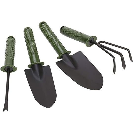 Parts Aluminum Alloy Garden Tool Set Gardening Kits Garden Shovel Small Potted Plant Rake and Shovel for Indoor Outdoor Garden Plants