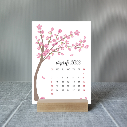 2023 Calendars | Choose Your Start Month Seasonal Desk With Stand Option Christmas Gift Holiday Teacher