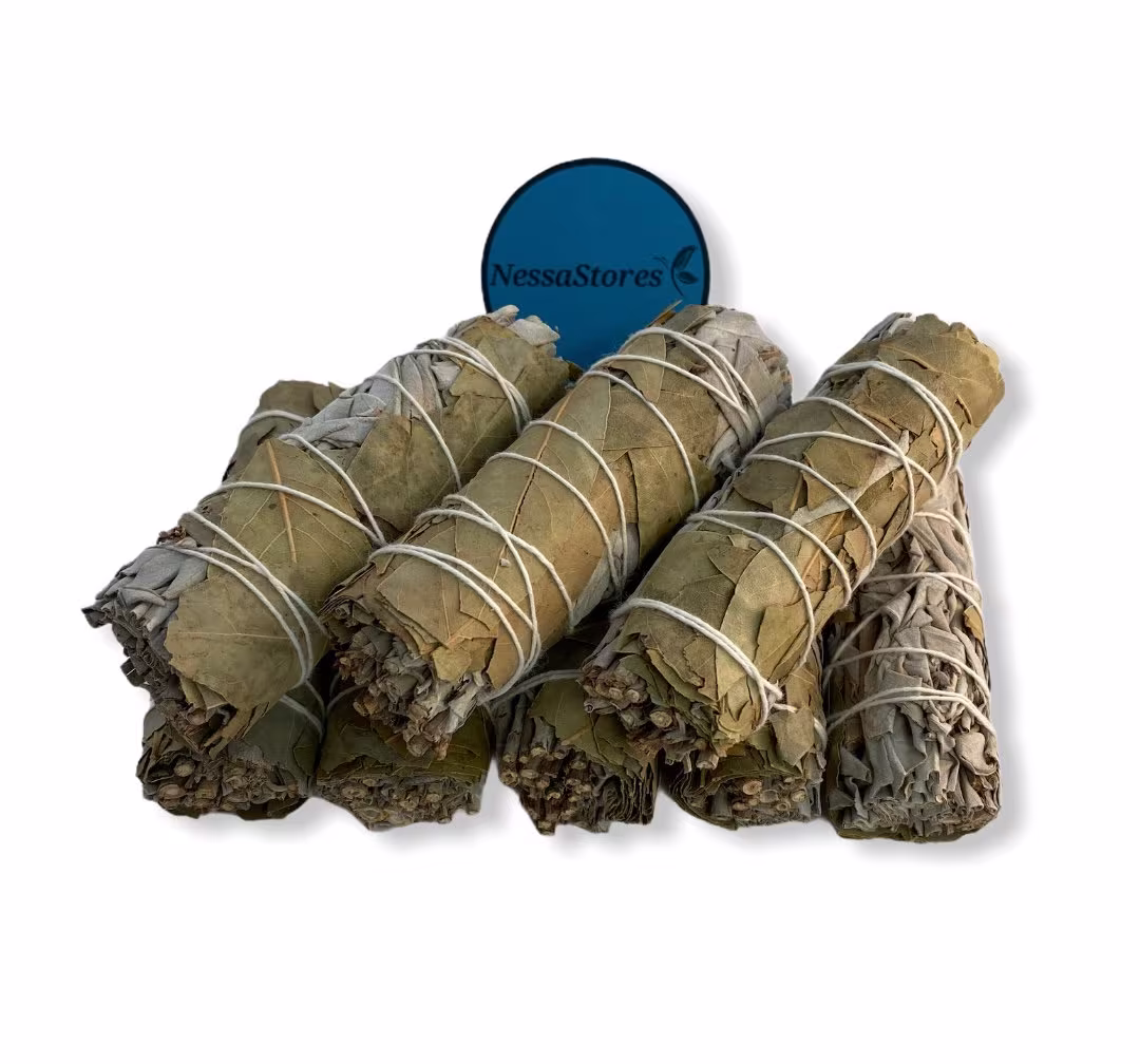 Nessastores - White Sage + Bay Leaves Smudge Incense 4