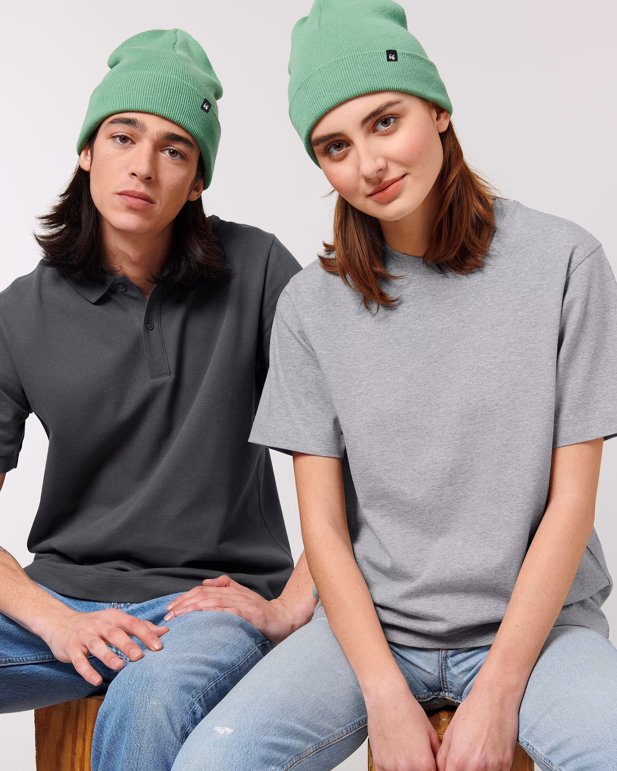 Eco-Friendly Rib Beanie Hat | Organic & Recycled Materials