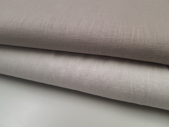 Grey Washed 100% Linen Organic Material Fashion Fabric, Bedding Fabric Light Interior Material, Toy Making Sold Per Meter