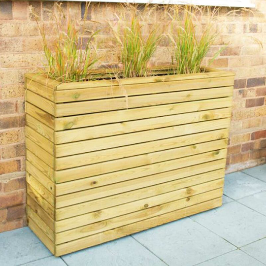 Forest - Linear 92 x 120 x 40 Contemporary Garden Patio Balcony Planter - Tall