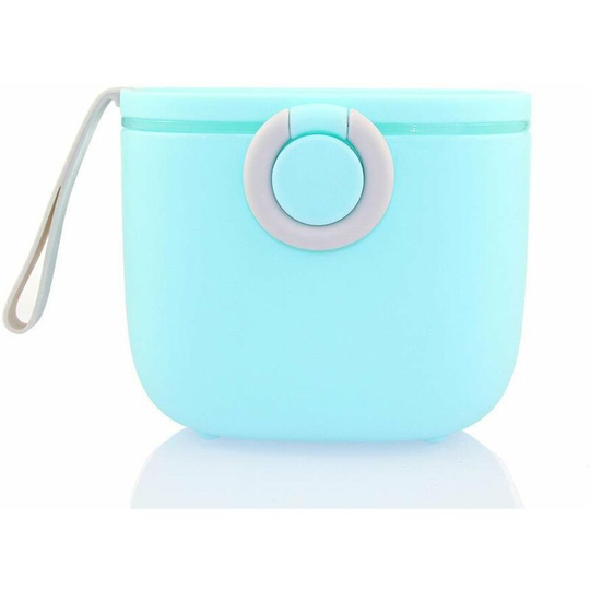 Baby Milk Powder Box, 500ml Milk Powder Dispensers, Portable Sealed Food Container for Milk Powder, Milk Dosing Box (Blue)