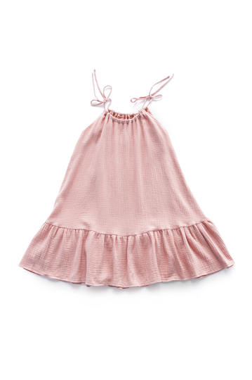 Girl Dress Muslin Summer Organic Muslin Kids Clothing Organic Baby
