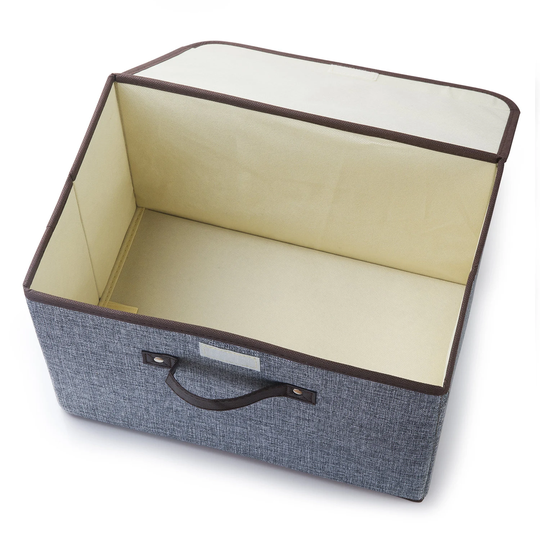 Enova Home Collapsible Storage Bins With Cover Fabric Basket Organizer, Organization, Organizer Bin