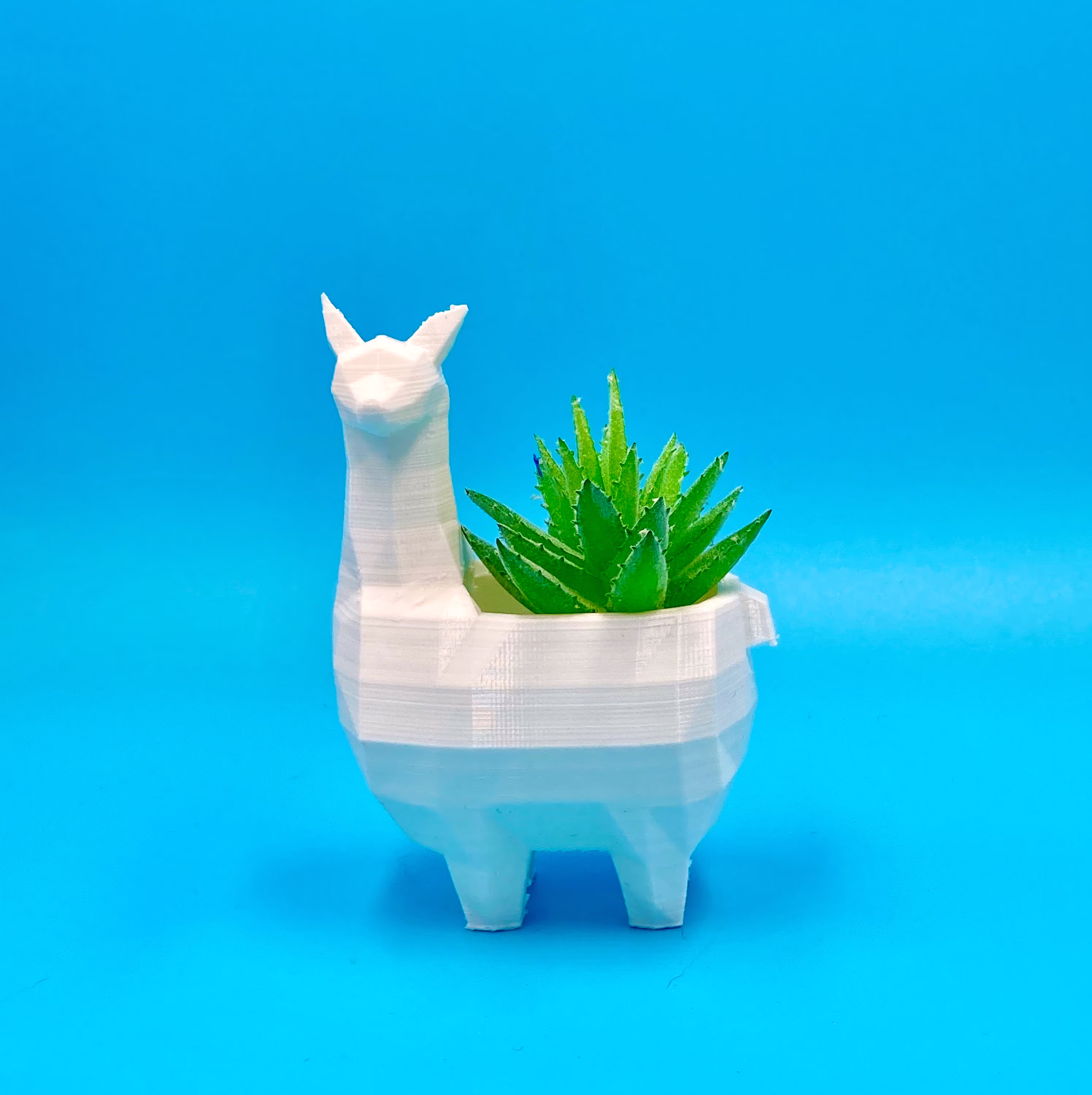 Llama Planter Succulent Cute Unique Gift For Her , Alpaca, Girlfriend, Wife, Animal, Woodland, Hipster, Plants, Houseplants, Holder, Vase