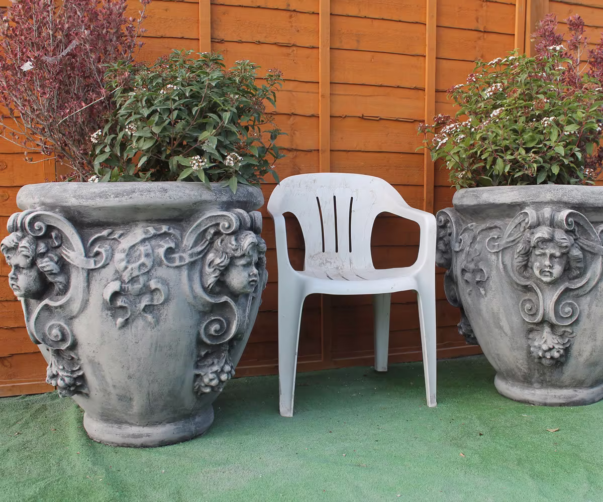 Pair Of Stone Perisian Tubs