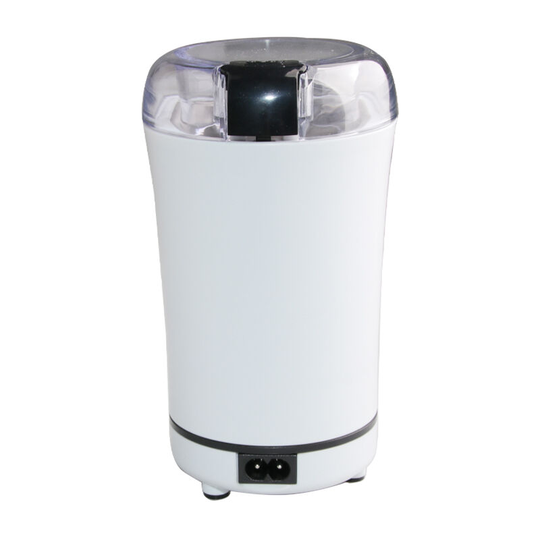 Coffee Grinder, Electric Kitchen Grinder Machine with Stainless Steel Blades for Coffee Beans Spiced Nuts Herbs (White)