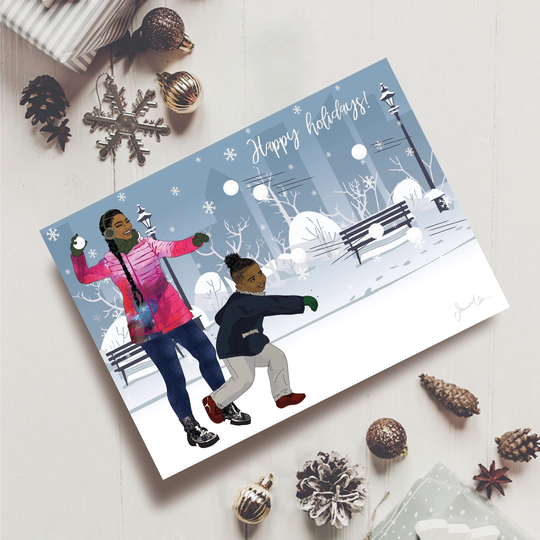 Happy Holiday, Black Christmas Cards, Family Christmas, Seasons Greetings