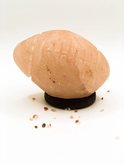 Himalayan Salt Lamp - Football Shape 5.5"H X 7"W 4.5