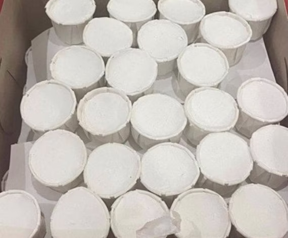 Cascarilla 3, 5, 10 Ct/Santeria, Spiritual Cleansing, Pure Cascarilla, Eggshell Protection Powder, Efun, Ocha, Ifa, Palo, Egun