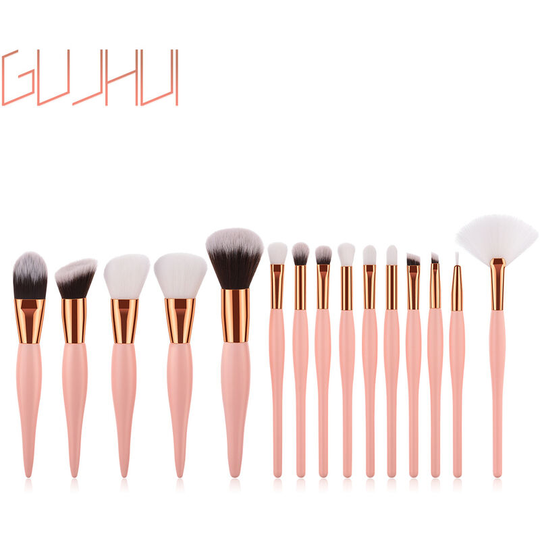 Benobbykids - Professional Makeup Brushes,Eye Makeup Brushes,15PCS Makeup Brush Eye Foundation Brush Lip Blush Liquid Powder Brushes Eyebrow