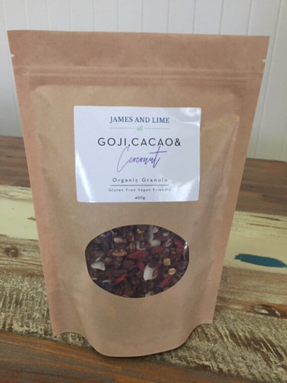 Organic Goji Berry & Coconut Granola