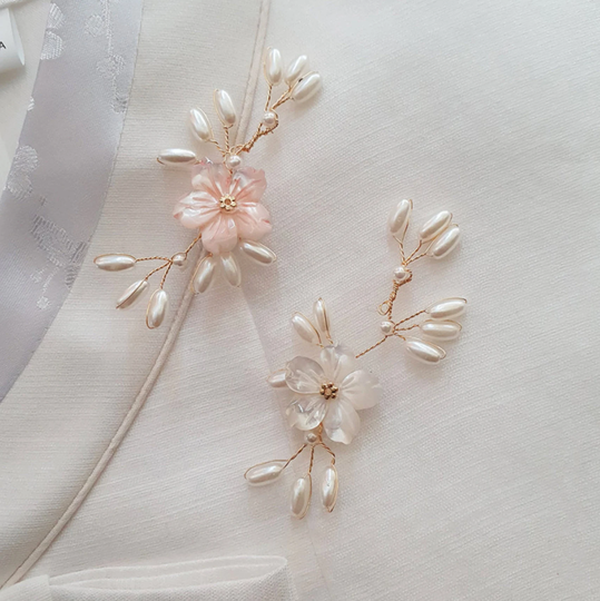Hibiscus Brooch Accessory For Hanbok