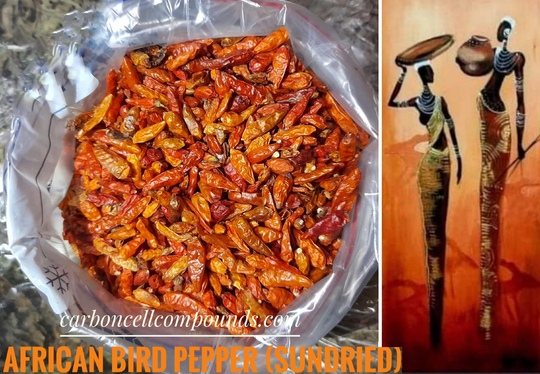 African Wild Bird Pepper | Indigenous Cayenne | Origin. - W.africa Free Shipping Applies To Orders Up 99 Dollars Or 50 Pounds