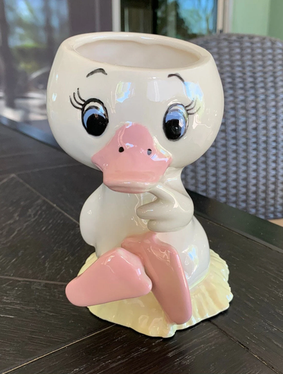 Cute Baby Duck Planter