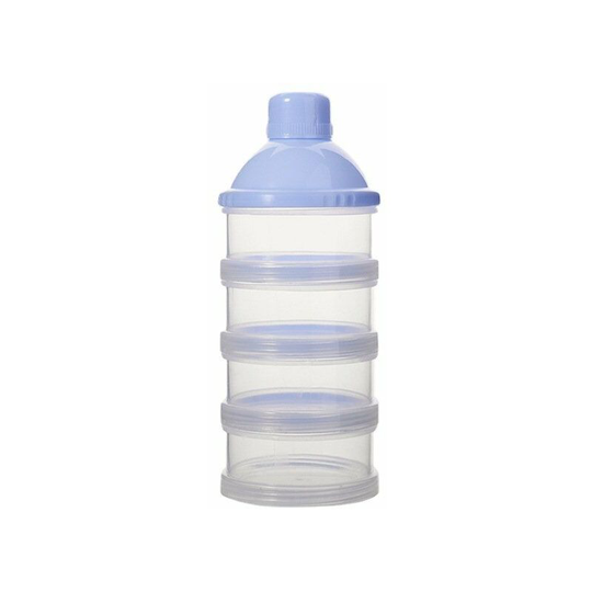 Milk Dispenser Box Milk Powder Extender Milk Powder Extender Baby Milk Powder Extender Portable Baby Food Container (Blue)