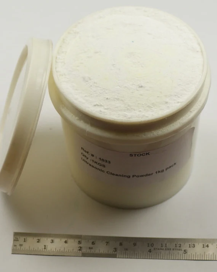 Large 1 Kg Ultrasonic Cleaning Powder Solution Fluid Jeweller Clean Jewellery Part