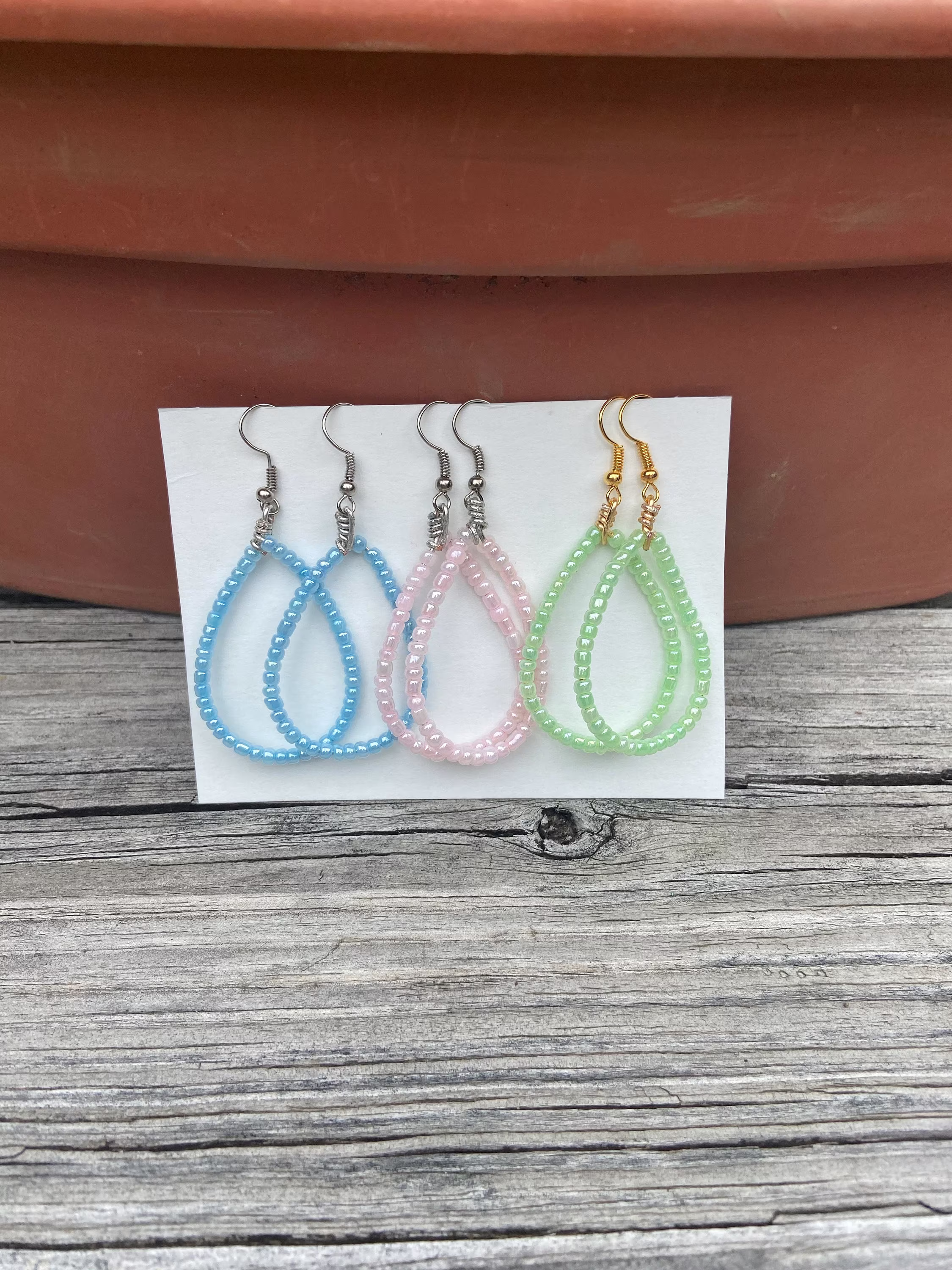 Seed Bead Earrings
