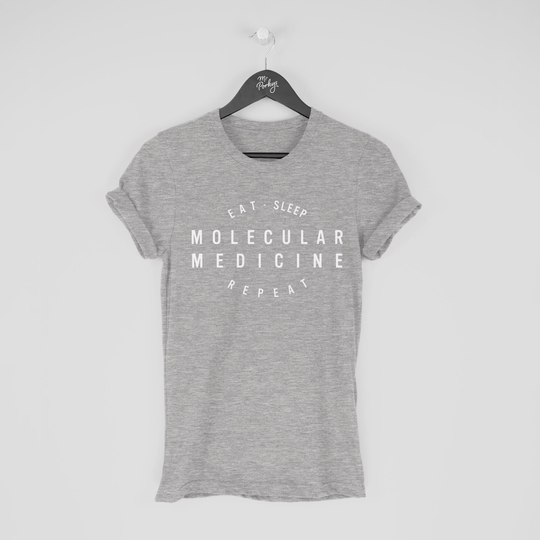 Molecular Medicine Shirt, Student Gift, Graduate T-Shirt, Eat Sleep Repeat T Shirt