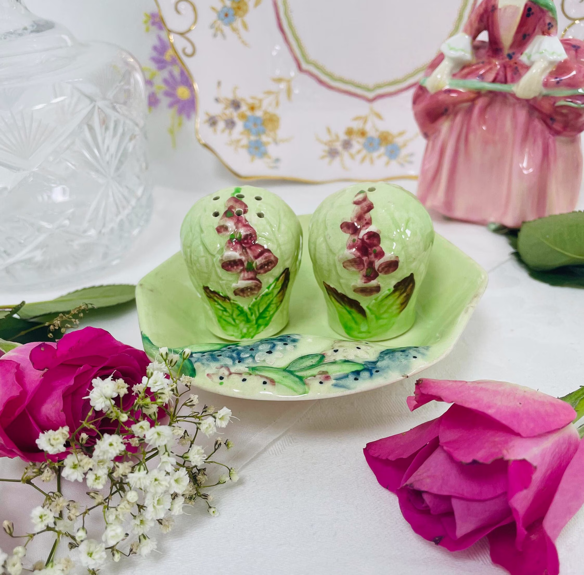 Pretty Vintage Carltonware "Fox Glove