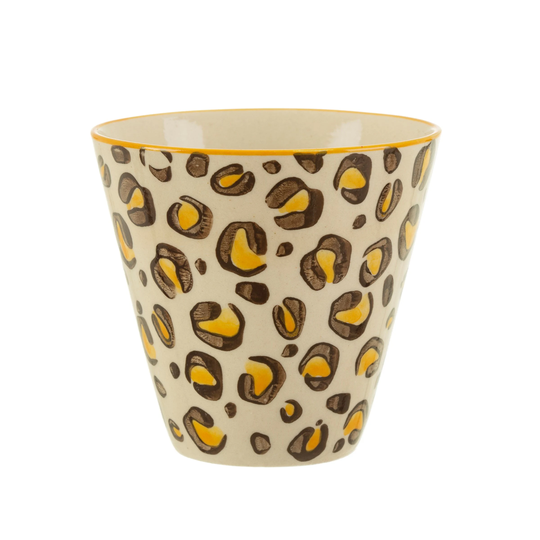 Mini Leopard Print Planter