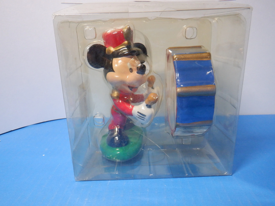 Vintage Mickey With A Base Drum Salt & Pepper Shaker
