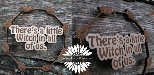 Witchy Ornaments - Wall Art, Decor, Craft Supplies
