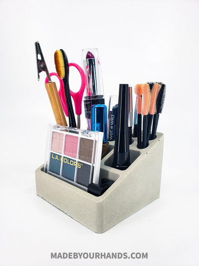 Cuadrado Desk Organizer | Make Up Pens Caddy
