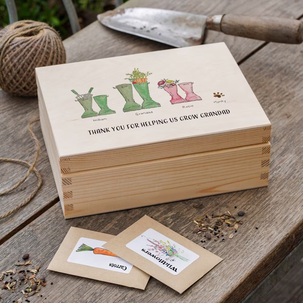 Welly Boot Gardening Seed Box