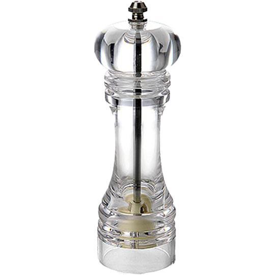 Fvbjd - Salt and Pepper Grinder Adjustable Coarseness Pepper Mill Grinder Manual Pepper Grinder Ceramic 7 inch