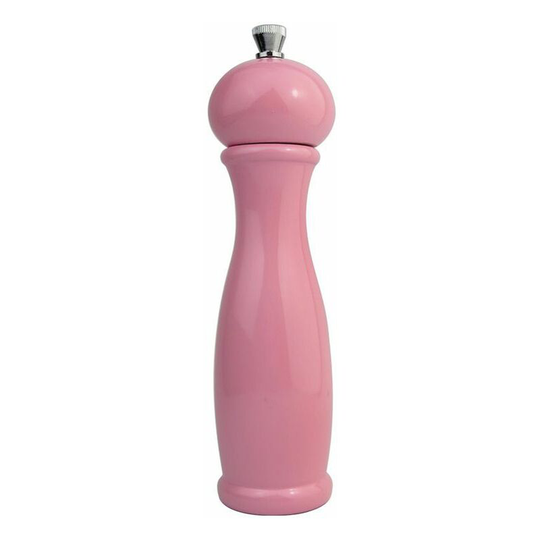 Pepper pepper sea salt grinder manual beech wood grinding bottle black pepper seasoning bottle Pink H216