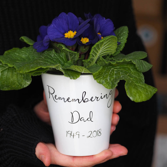 Remembrance Flower Pot Gift With Seeds
