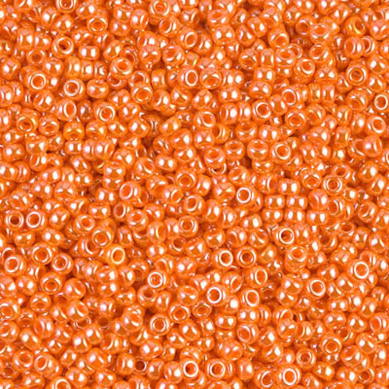 Miyuki Seed Beads 11/0 Opaque Lt.orange Luster , 0423-New