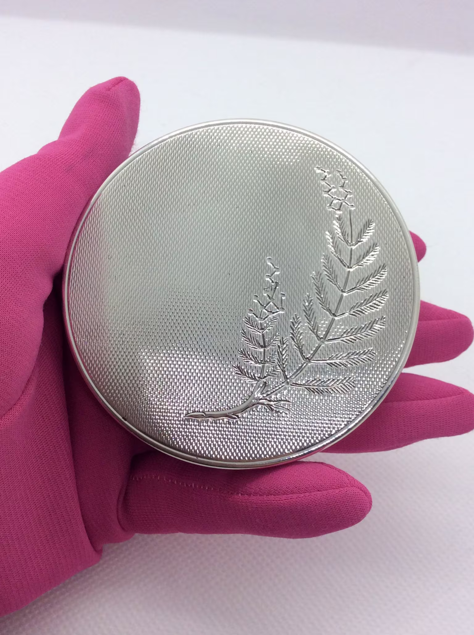 Vintage Henry Clifford Davis Sterling Silver Powder Compact