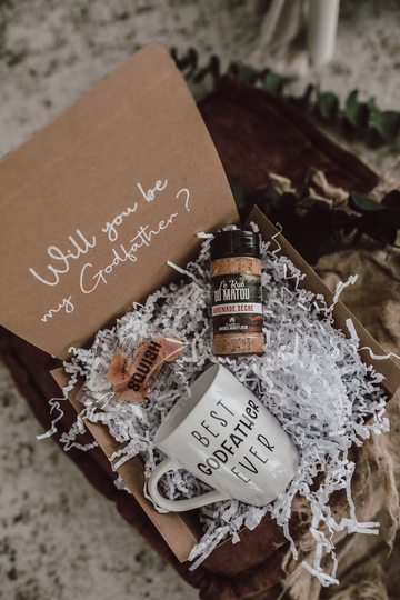 Gift Box For Godfather - Will You Be My ? Box For Godfather, Gift Idea, Best