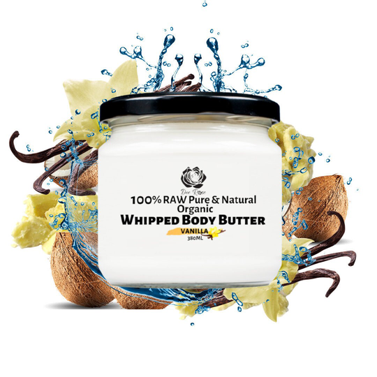 Whipped Body Butter | 380Ml Body/Hair Deeply Moisturising & Hydrating Organic Vegan Dee Rose Products