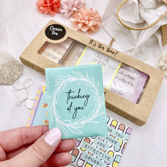 Cancer Treatment Encouragement Tea Set