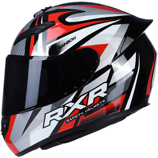 Motorcycle Helmet Full Face Rapid Street Helmet Unisex Adult Cool Rider Equipment Four Seasons New Street Touring Motorcycle Helmet Style d Size