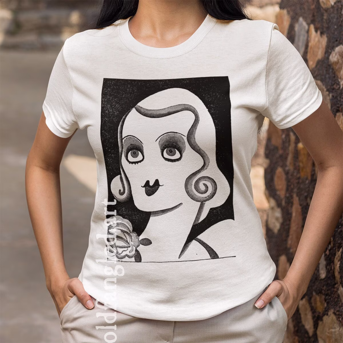 Constance Bennett | C1927 - Unisex Organic T-Shirt, Vintage Style Actress T-Shirt