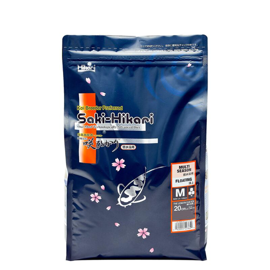 Hikari - Saki Multi Season 5kg Medium Pellet Pond Fish Food