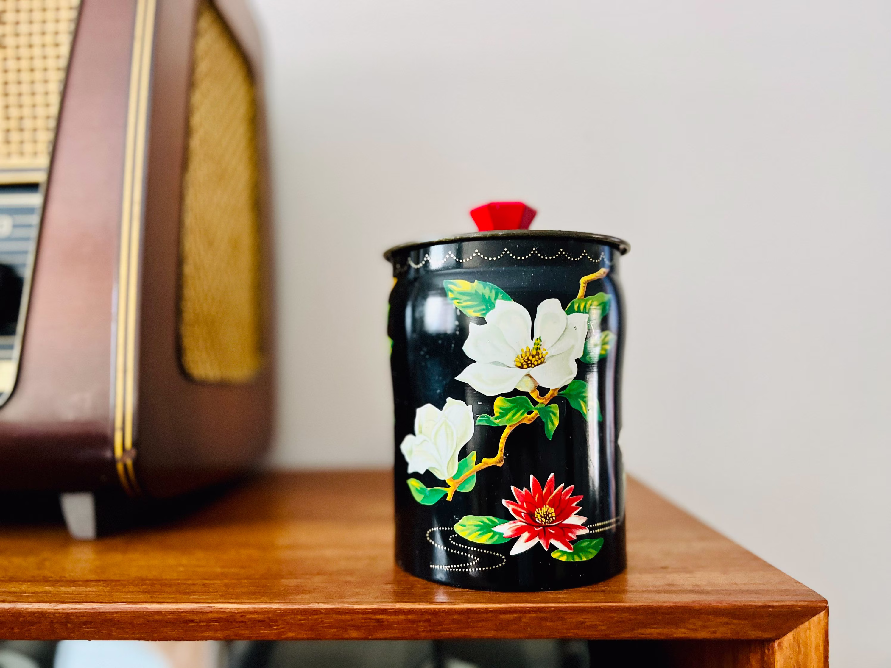 Vintage Collectible Tin George W Horner & Co, Dainty Dinah Candy Tin, Toffee English Tin, Cottagecore, Cottage Kitchen Tin