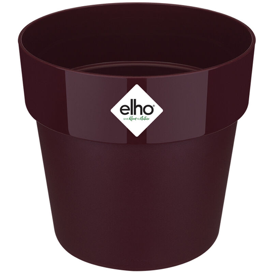 Plant Pot Flower Pot Recycled Recyclable Plastic Mint Peach Mulberry Round Frost-Resistant Size Choice Colour Choice maulbeere/13,3 Liter (de)